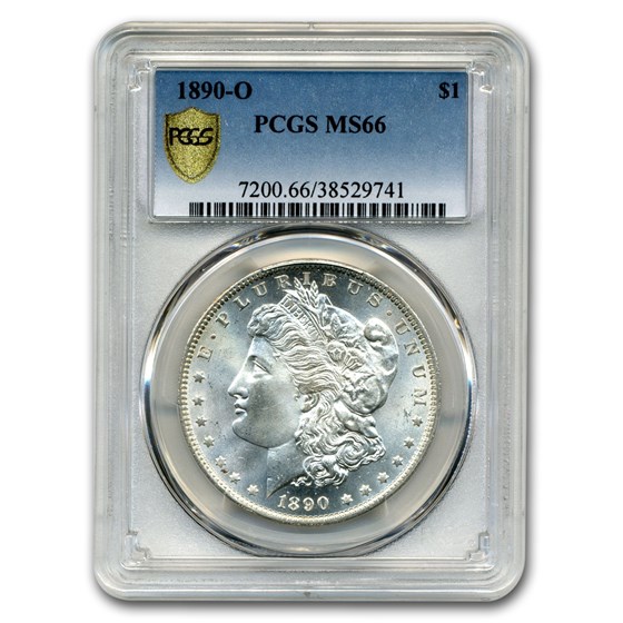1890-O Morgan Dollar MS-66 PCGS 1890-O Morgan Dollar MS-66 PCGS